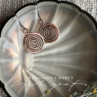 Spiraali korvakorut kuparilanka